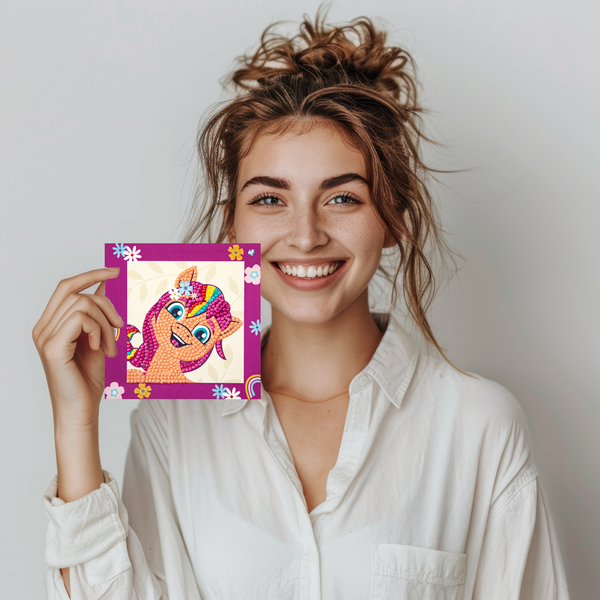 Dotz Diamond Dotz DOTZIES Create Your Own Sunshine Diamond Painting - 5.1" X 5.1"