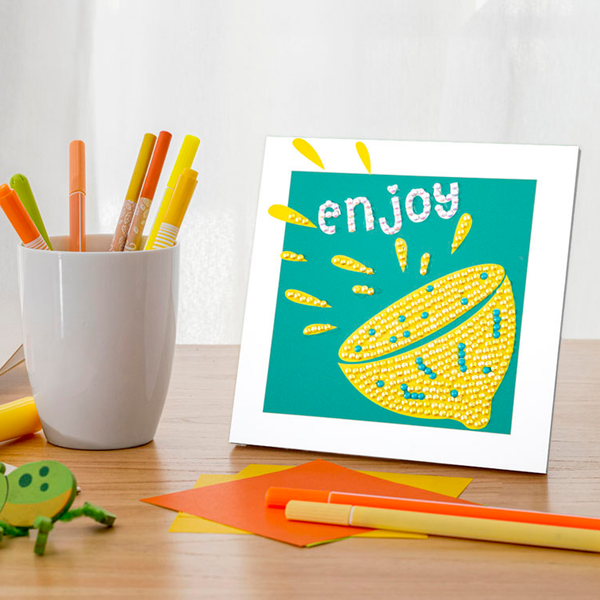 Dotz Diamond Dotz DOTZIES Enjoy Diamond Painting - 5.1" X 5.1"