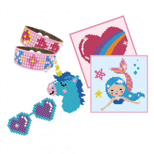 dotz Diamond Dotz DOTZIES GIRL VARIETY KIT 6 projects Diamond Painting