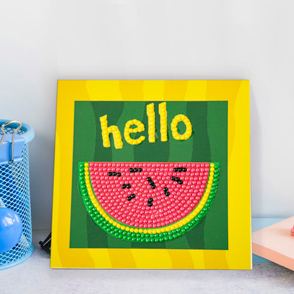 Dotz Diamond Dotz DOTZIES Hello Diamond Painting - 5.1" X 5.1"