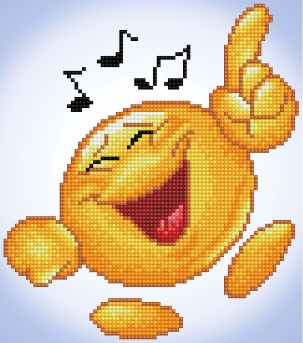 dotz Diamond Dotz DOTZIES Jive-n Diamond Painting 10.2 x - 10.2" x 9.1"