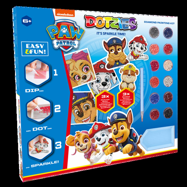 dotz Diamond Dotz DOTZIES Let's Play Activity Set 6 projects Diamond Painting