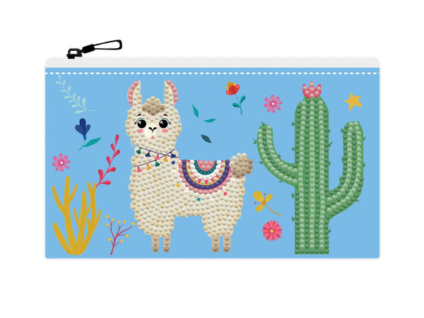 dotz Diamond Dotz DOTZIES LLAMA PARTY Diamond Painting - 7.5" x 4.3"