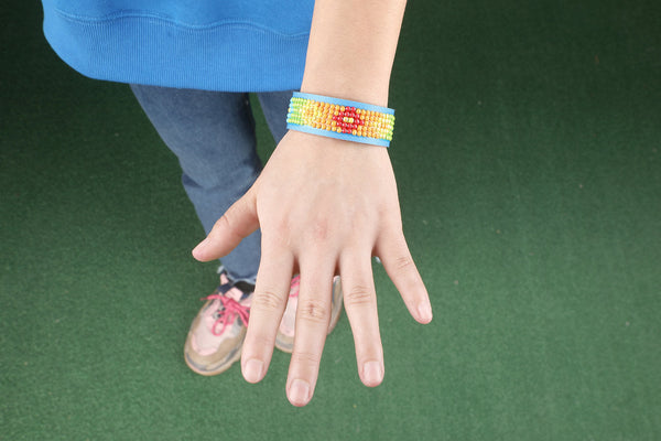 Dotz Diamond Dotz DOTZIES Mardis Gras Bracelets Diamond Painting - 8.3" X 0.8"