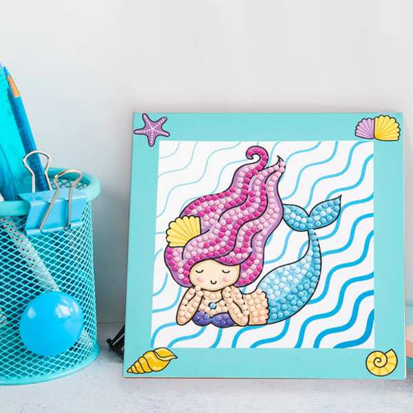 Dotz Diamond Dotz DOTZIES Mermaid Dreams Diamond Painting - 5.1" X 5.1"
