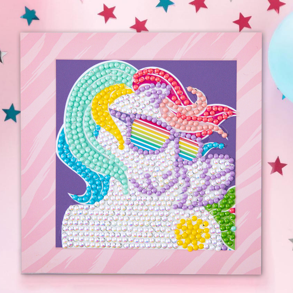 Dotz Diamond Dotz DOTZIES MLP Retro Fresh Vibes Diamond Painting - 5.1" X 5.1"