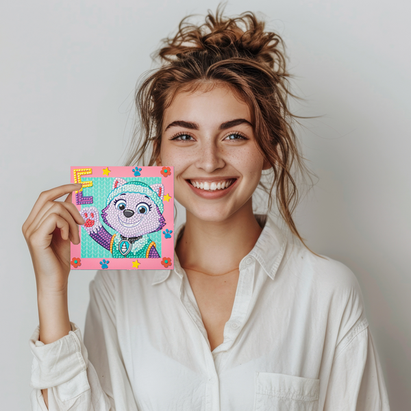 Dotz Diamond Dotz DOTZIES PAW PATROL Everest Diamond Painting - 5.1" X 5.1"