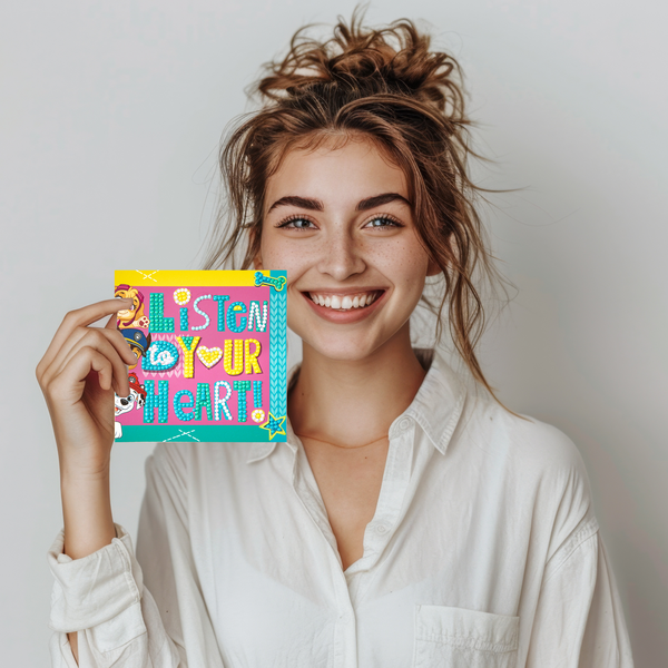 Dotz Diamond Dotz DOTZIES PAW PATROL Listen To Your Heart Diamond Painting - 5.1" X 5.1"