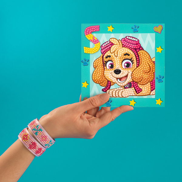 Dotz Diamond Dotz DOTZIES PAW PATROL Skye Diamond Painting - 5.1" X 5.1"
