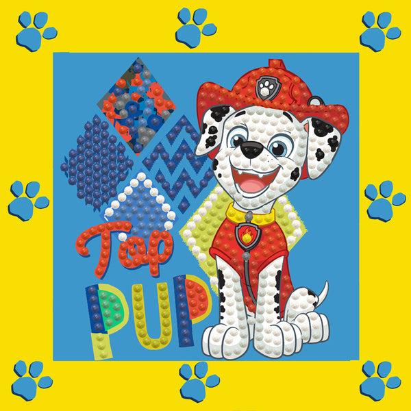 dotz Diamond Dotz DOTZIES PAW PATROL Top Pup Diamond Painting - 5.1" x 5.1"