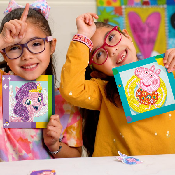 Dotz Diamond Dotz DOTZIES Peppa Pig Always Chillin' Diamond Painting - 5.1" X 5.1"