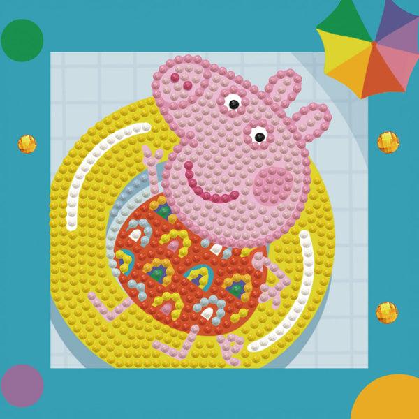 dotz Diamond Dotz DOTZIES Peppa Pig Always chillin' Diamond Painting - 5.1" x 5.1"