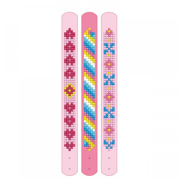 dotz Diamond Dotz DOTZIES Pinks Bracelets Diamond Painting - 8.3" x 0.8"