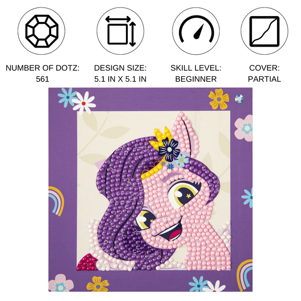 Dotz Diamond Dotz DOTZIES Pipp Diamond Painting - 5.1" X 5.1"