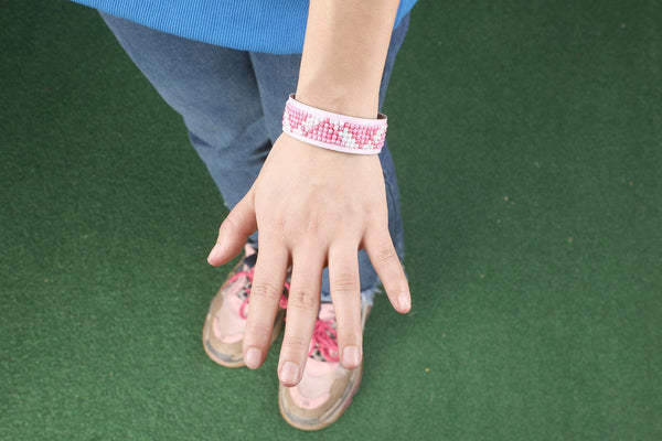 Dotz Diamond Dotz DOTZIES Pretty In Pink Bracelets Diamond Painting - 8.3" X 0.8"