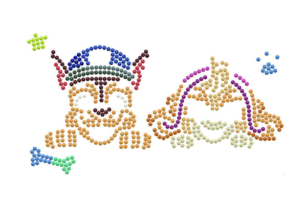 Dotz Diamond Dotz DOTZIES Skye & Chase Zipper Pouch Diamond Painting 4.7 X - 7.5" X 4.3"