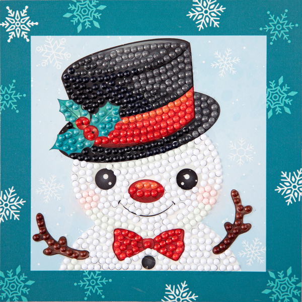 dotz Diamond Dotz DOTZIES Snowman Diamond Painting - 5.1" x 5.1"