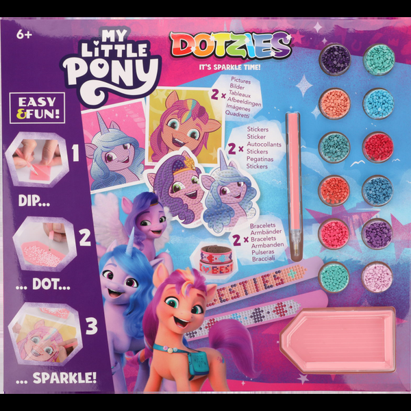 dotz Diamond Dotz DOTZIES Sparkle on Activity Set 6 projects Diamond Painting