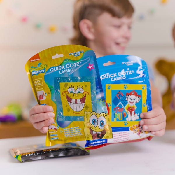 Dotz Diamond Dotz DOTZIES SpongeBob Smile Diamond Painting - 5.1" X 5.1"