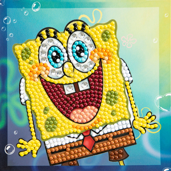 dotz Diamond Dotz DOTZIES SpongeBob Surprise Diamond Painting - 5.1" x 5.1"