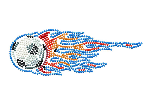 Dotz Diamond Dotz DOTZIES STRIKE Diamond Painting - 7.5" X 4.3"