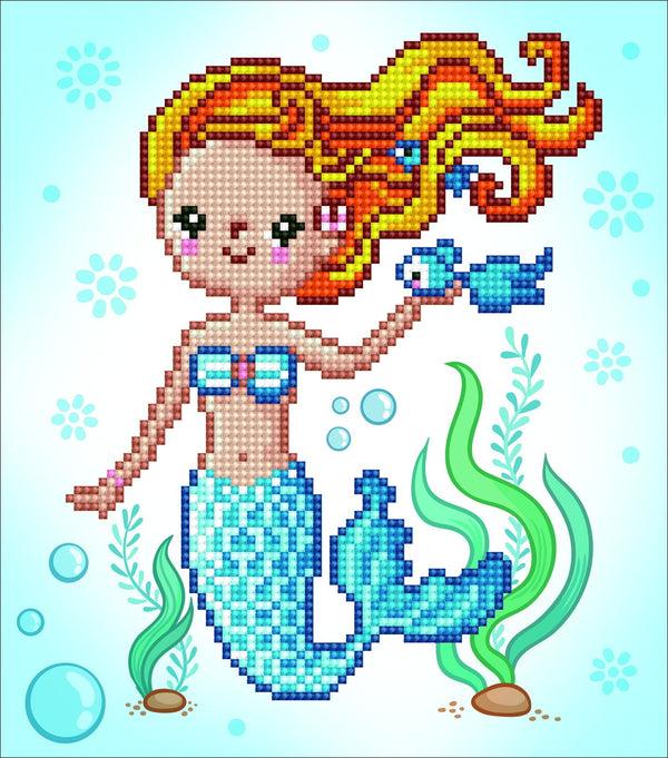 dotz Diamond Dotz DOTZIES Sweet Swimmer Diamond Painting - 9.1" x 9.8"