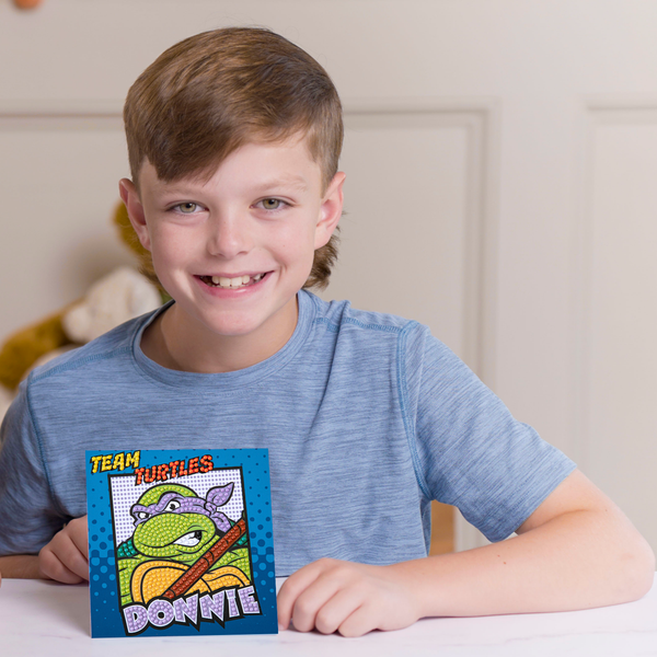 Dotz Diamond Dotz DOTZIES TMNT DONNIE Diamond Painting - 5.1" X 5.1"