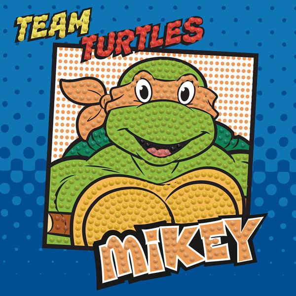 dotz Diamond Dotz DOTZIES TMNT Mikey Diamond Painting - 5.1" x 5.1"