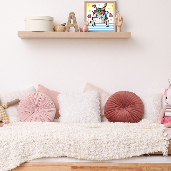 Dotz Diamond Dotz DOTZIES U Baby Diamond Painting - 9.1" X 9.1"