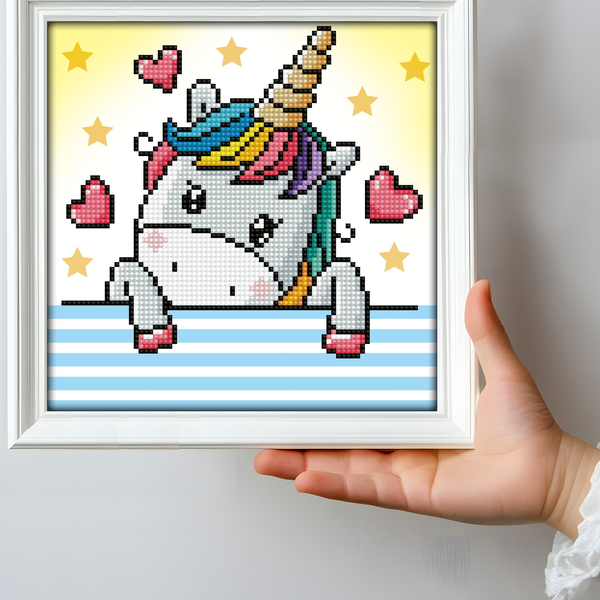 Dotz Diamond Dotz DOTZIES U Baby Diamond Painting - 9.1" X 9.1"