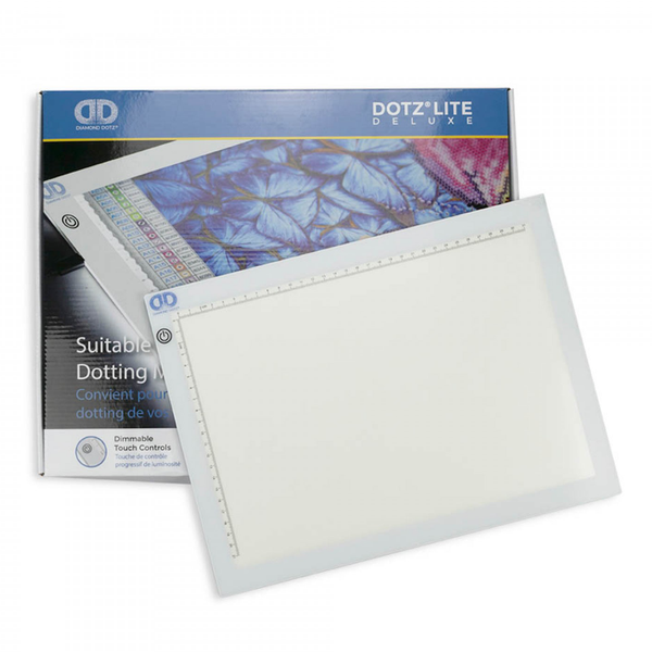 dotz Diamond Dotz Dotzlite - Deluxe Light Pad - 14.17 x 10.63 x 0.14 in