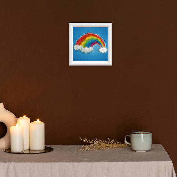 Dotz Diamond Dotz Ever Living Rainbow With Frame - 4.0" X 4.0"