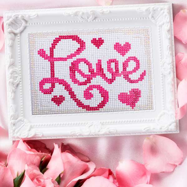 Dotz Diamond Dotz Fabric Roll - Grid With Adhesive 12 X 19 In