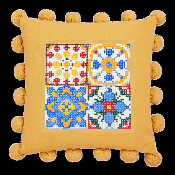 Dotz Diamond Dotz Fabric Roll - Grid With Adhesive 12 X 36 In