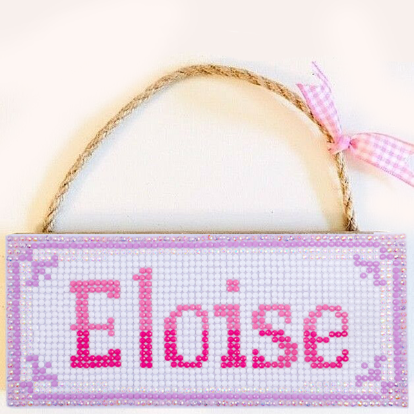 Dotz Diamond Dotz Fabric Roll - Grid With Adhesive 19 X 39 In