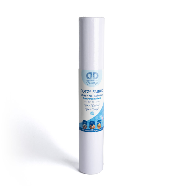 dotz Diamond Dotz Fabric Roll - Plain Without Adhesive 30 x 91cm (12 x 36 in)