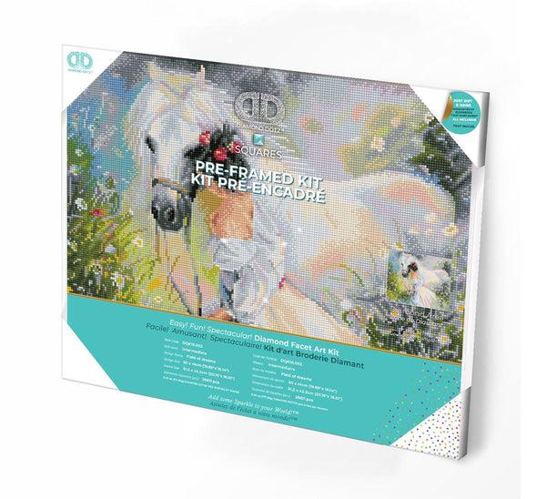 dotz Diamond Dotz Field of Dreams Pre-Framed Kit - 19.7" x 16.1"