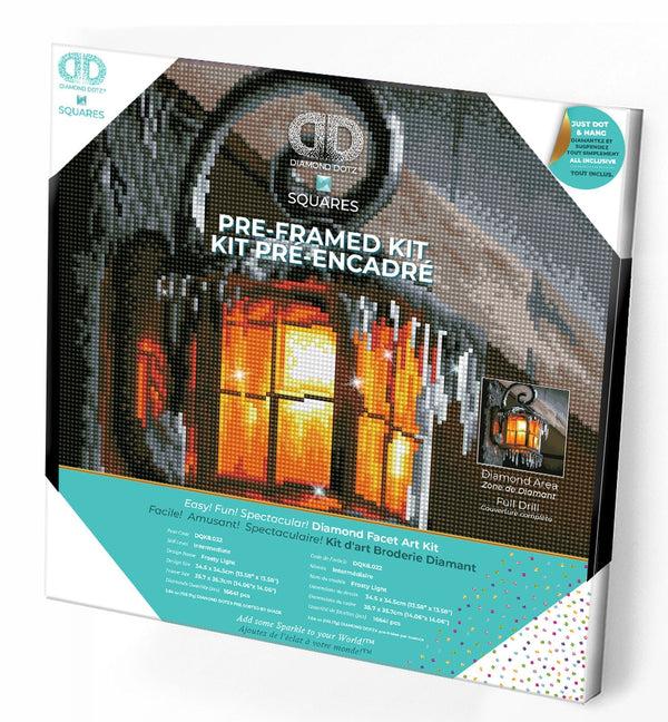 dotz Diamond Dotz Frosty Light Pre-Framed Kit - 13.6" x 13.6"