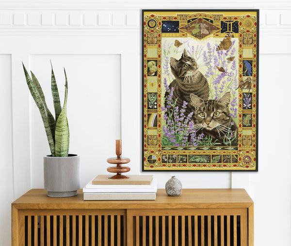 Dotz Diamond Dotz Gemini Christie & Zelly - 20.5" X 28.4"