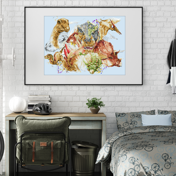 Dotz Diamond Dotz Gone But Not Forgotten - 43.3" X 31.5"