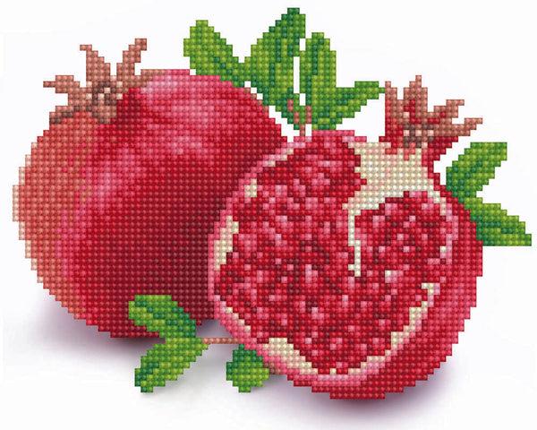 Dotz Diamond Dotz Good Fortune Pomegranates - 7.9" X 9.8"