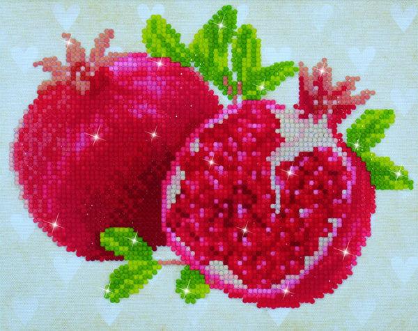 dotz Diamond Dotz Good Fortune Pomegranates - 7.9" x 9.8"