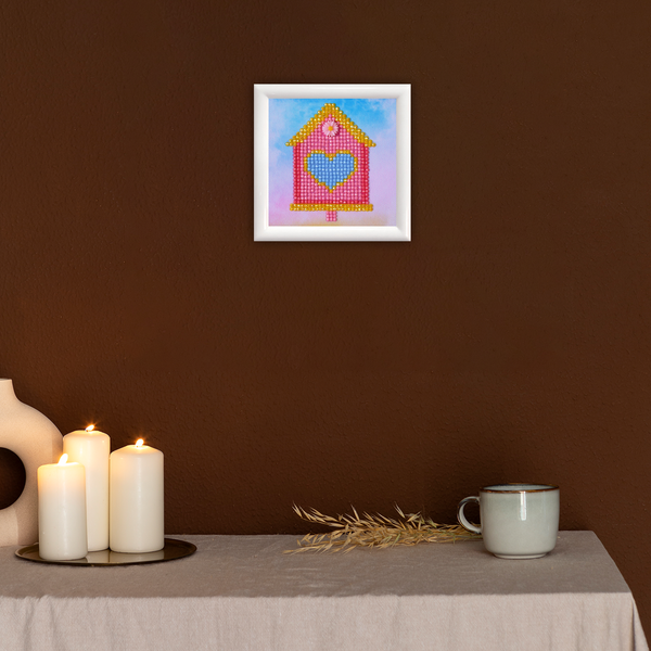 Dotz Diamond Dotz Home Sweet Home With Frame - 4.0" X 4.0"