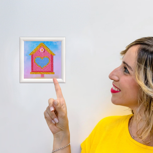 Dotz Diamond Dotz Home Sweet Home With Frame - 4.0" X 4.0"