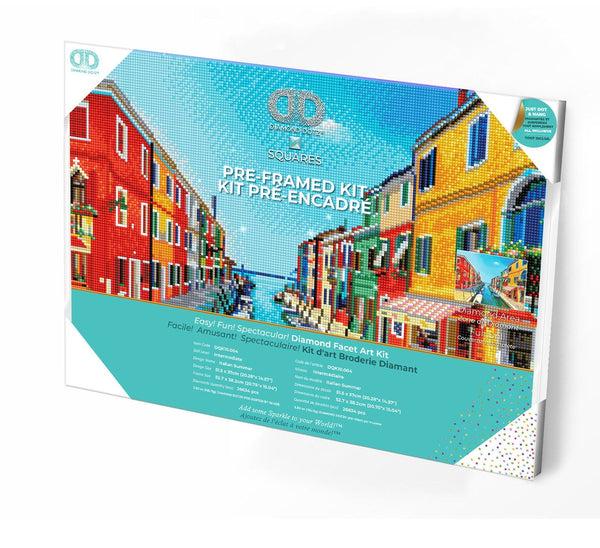 dotz Diamond Dotz Italian Summer Pre-Framed Kit - 20.3" x 14.6"