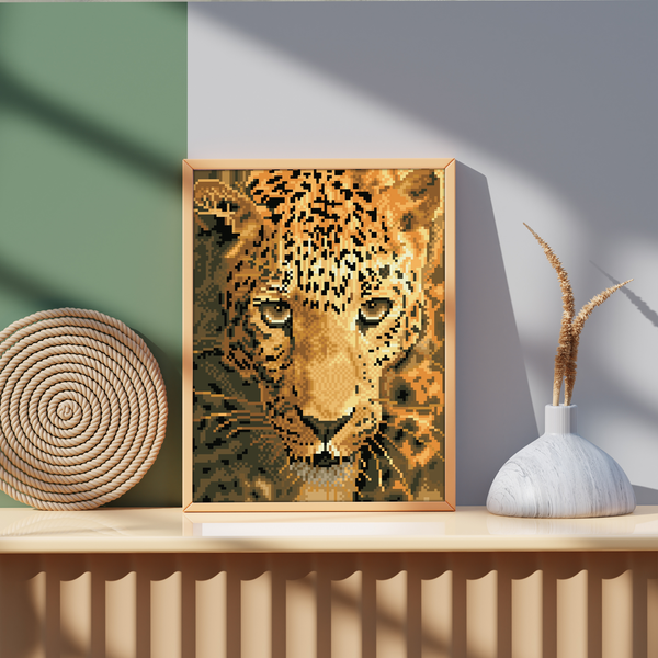 Dotz Diamond Dotz Jaguar Prowl With Frame - 10.8" X 14.0"