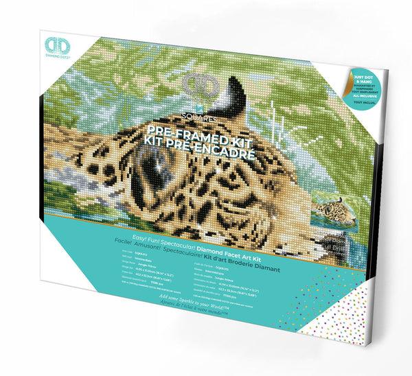 dotz Diamond Dotz Jungle Prince with Frame - 16.1" x 12.2"