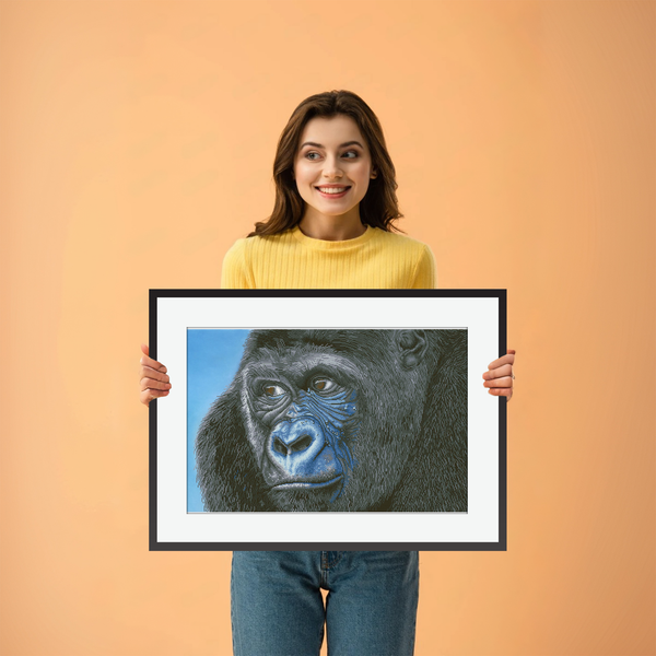 Dotz Diamond Dotz Kibali Western Lowland Gorilla - 39.4" X 25.6"