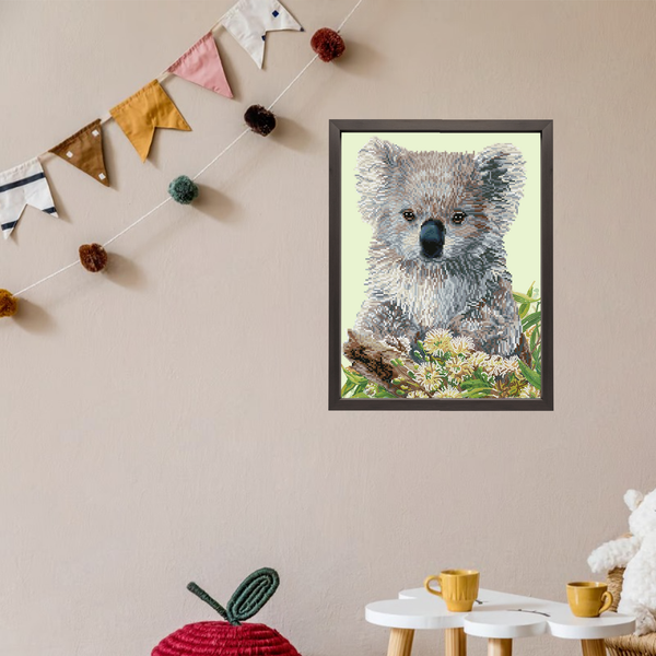 Dotz Diamond Dotz Koala & Eucalyptus Blossom - 16.1" X 20.1"