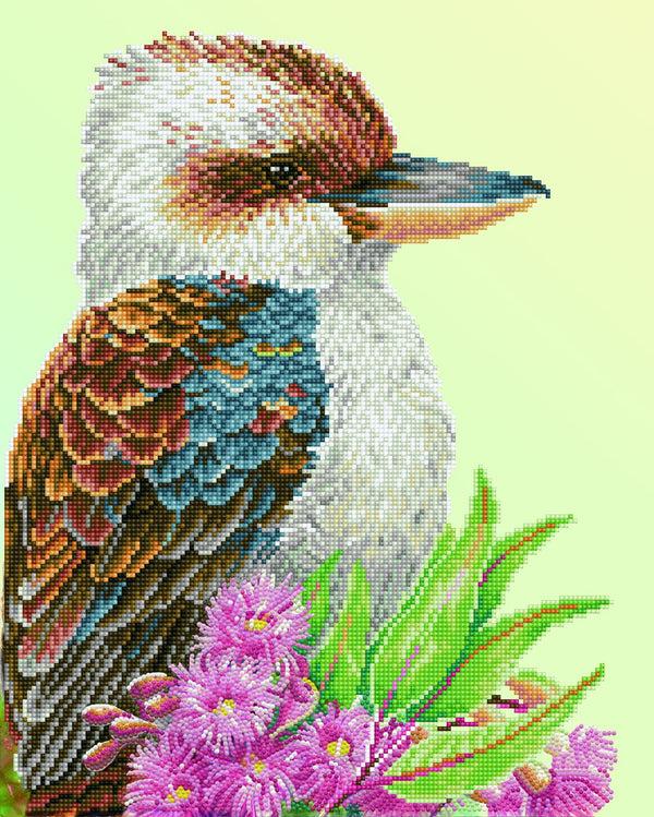 dotz Diamond Dotz Kookaburra & Gum Blossom - 16.1" x 20.1"